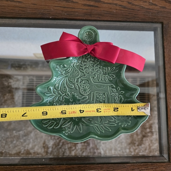 New Hallmark Christmas Tree Serving/Candy Dish - Picture 4 of 5